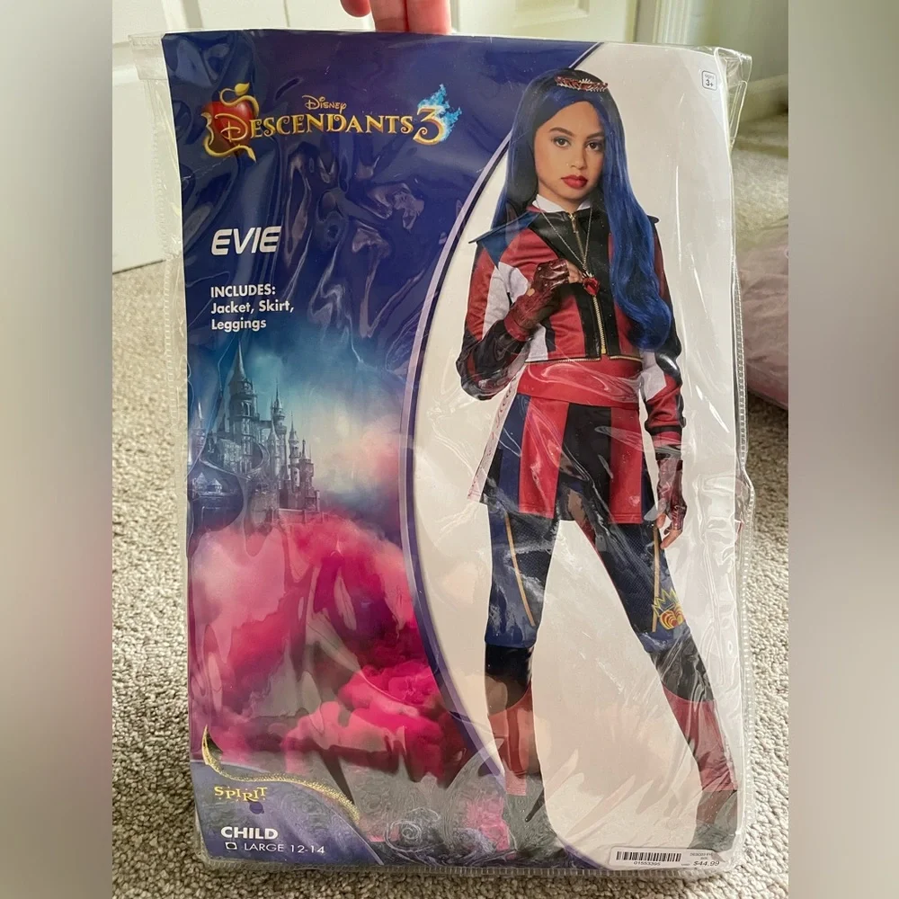 Disney Descendants 3 Evie Child Size Large 12-14 Halloween Costume